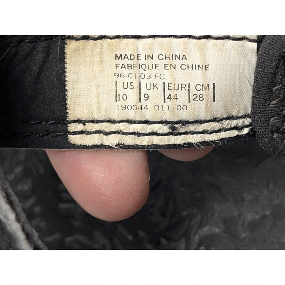 Vintage Nike‎ Air ACG Hiking Sandals Ankle Strap Men's Size 10 Black 190044-011